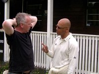 Mr Chairman receiving a lecture